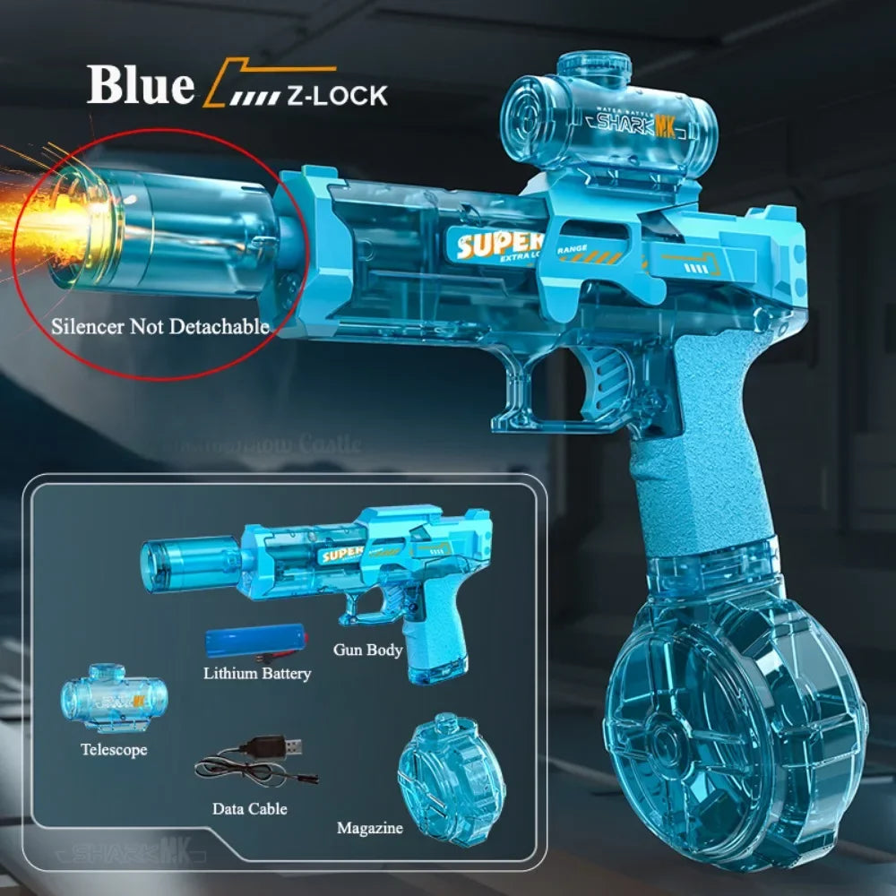 LED Flash Water Blaster – Light-Up High-Capacity Gun