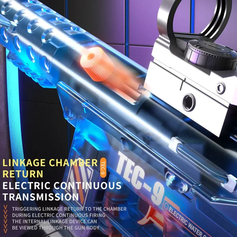 LED Flash Water Blaster – Light-Up High-Capacity Gun