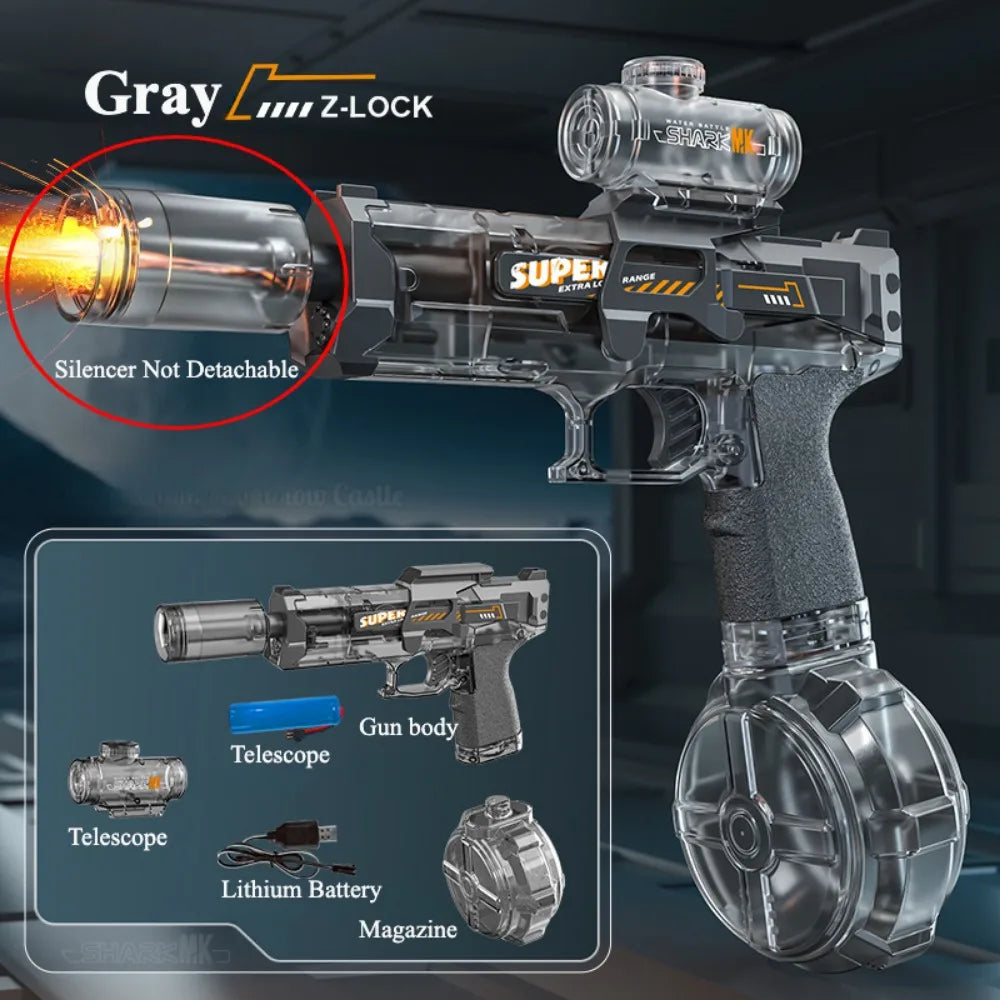 LED Flash Water Blaster – Light-Up High-Capacity Gun