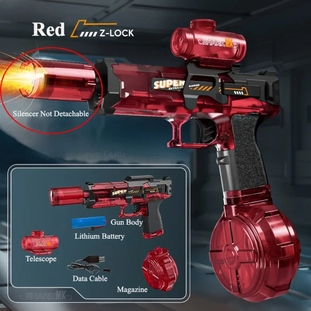 LED Flash Water Blaster – Light-Up High-Capacity Gun