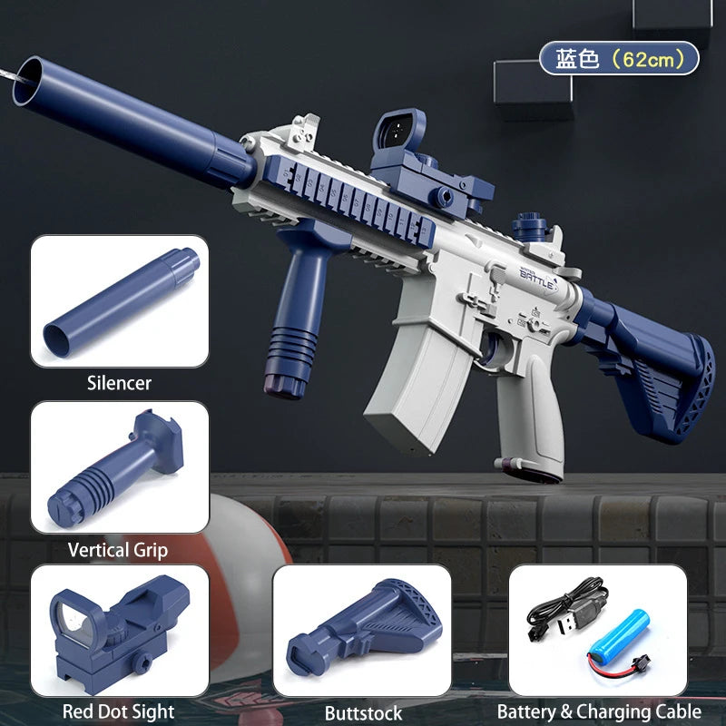 M416 Water Blaster – Dual-Mode Electric & Manual