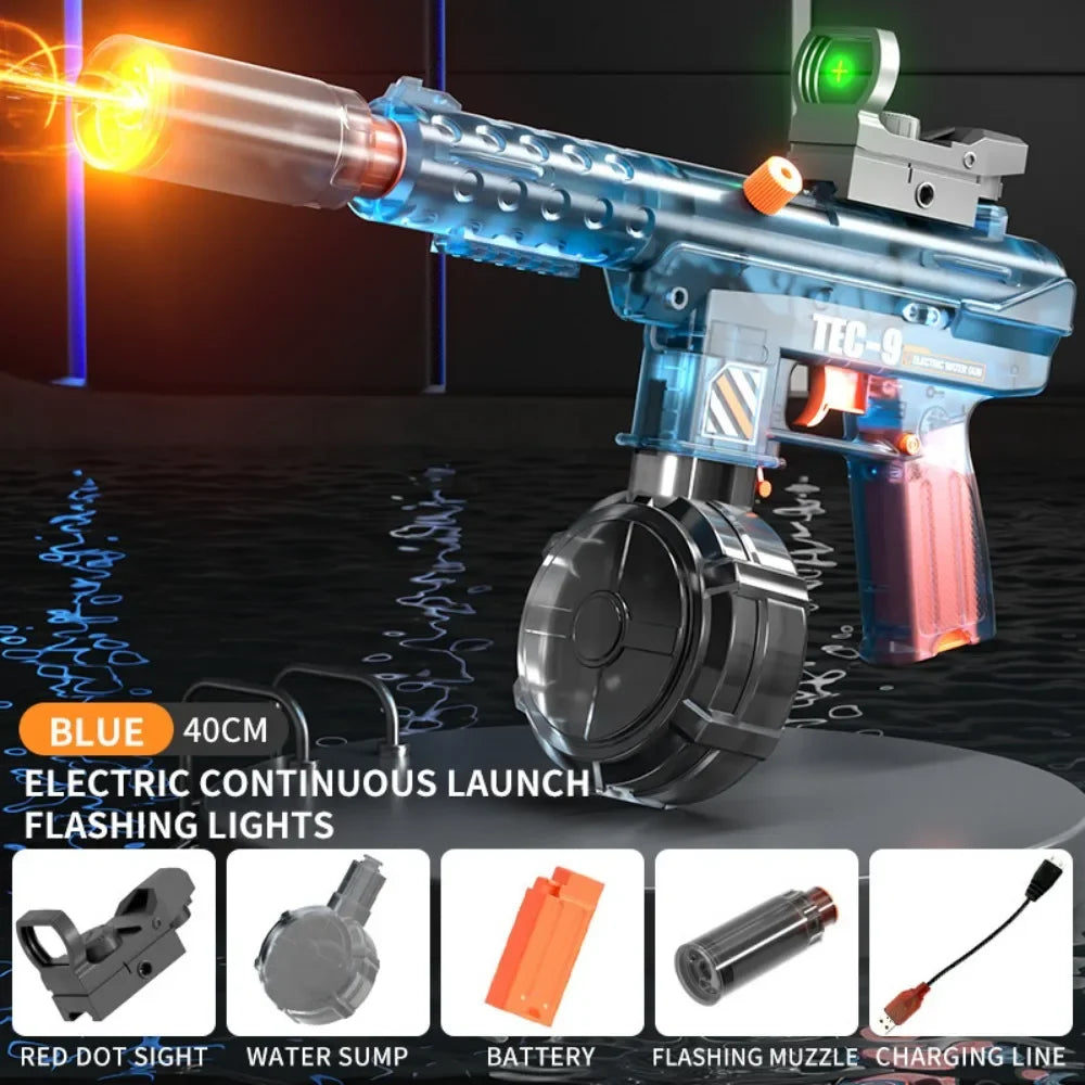 LED Flash Water Blaster – Light-Up High-Capacity Gun