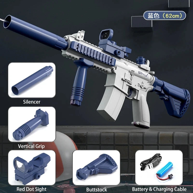 M416 Water Blaster – Dual-Mode Electric & Manual