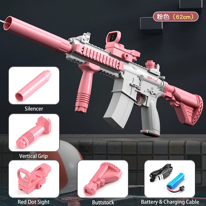M416 Water Blaster – Dual-Mode Electric & Manual